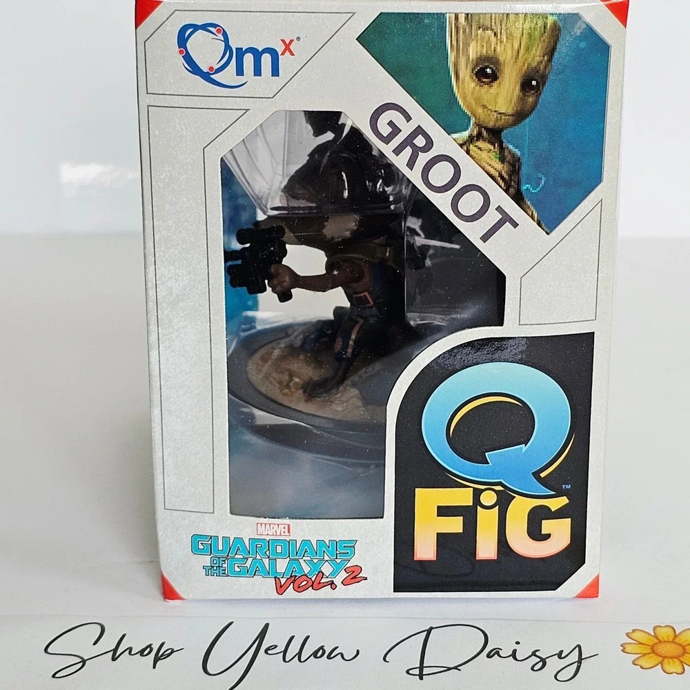 Marvels Guardians of the Galaxy Vol2 Rocket & Groot Action Figure Q Fig NIB 1185
